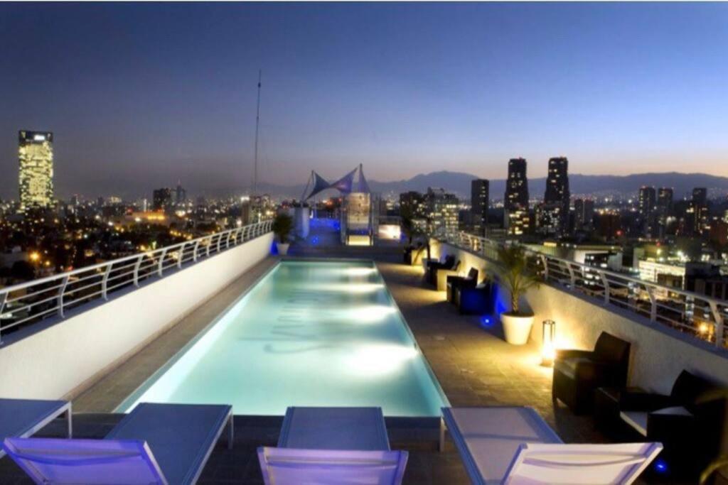 Polanco Pool Amazing View Gym Parking Daire Meksika Dış mekan fotoğraf